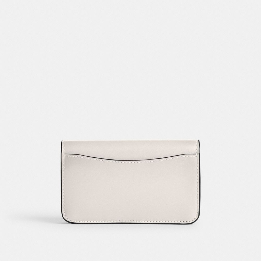 Coach Essential Slim Card Case Blancas | COH865492