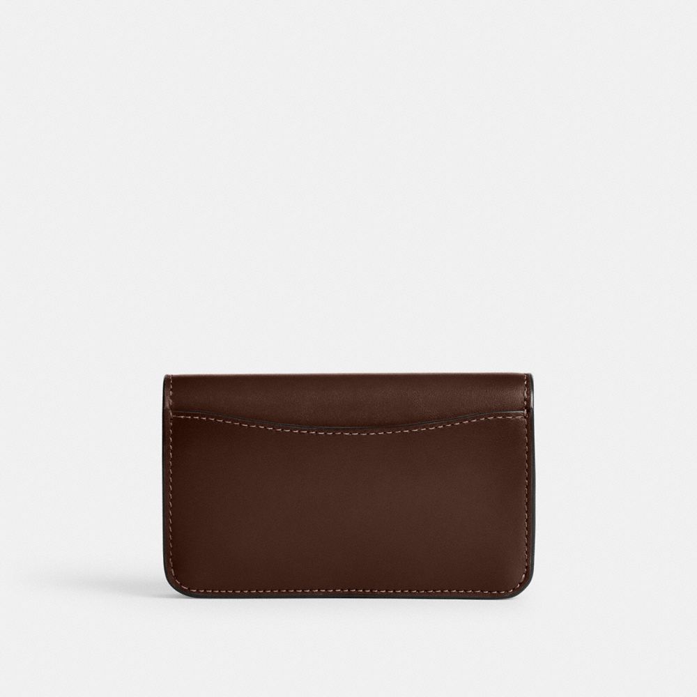 Coach Essential Slim Card Case Chocolate | COH865489