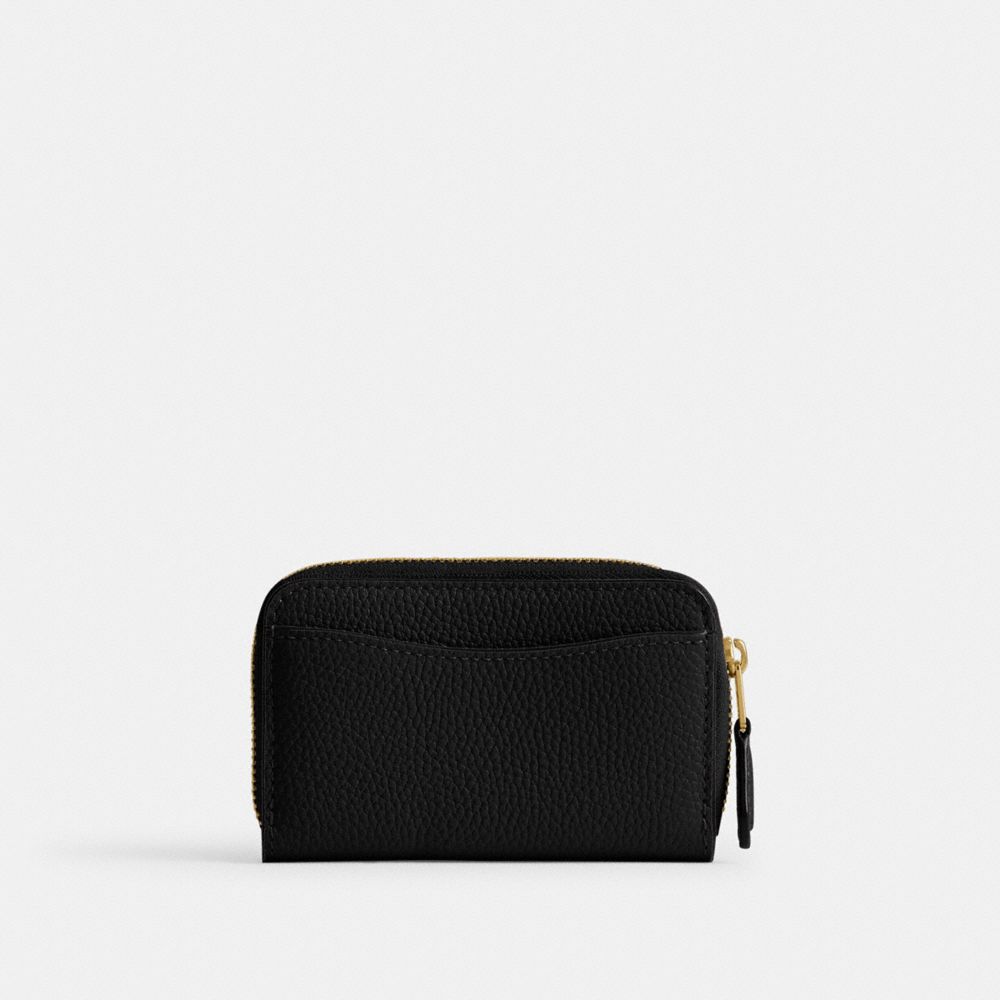 Coach Essential Small Zip Around Card Case Negras | COH865554