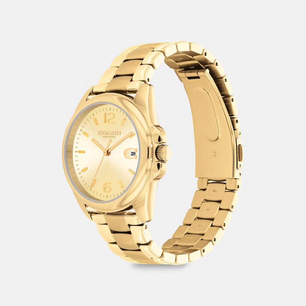 Coach Greyson Watch, 36 Mm Doradas | COH866254