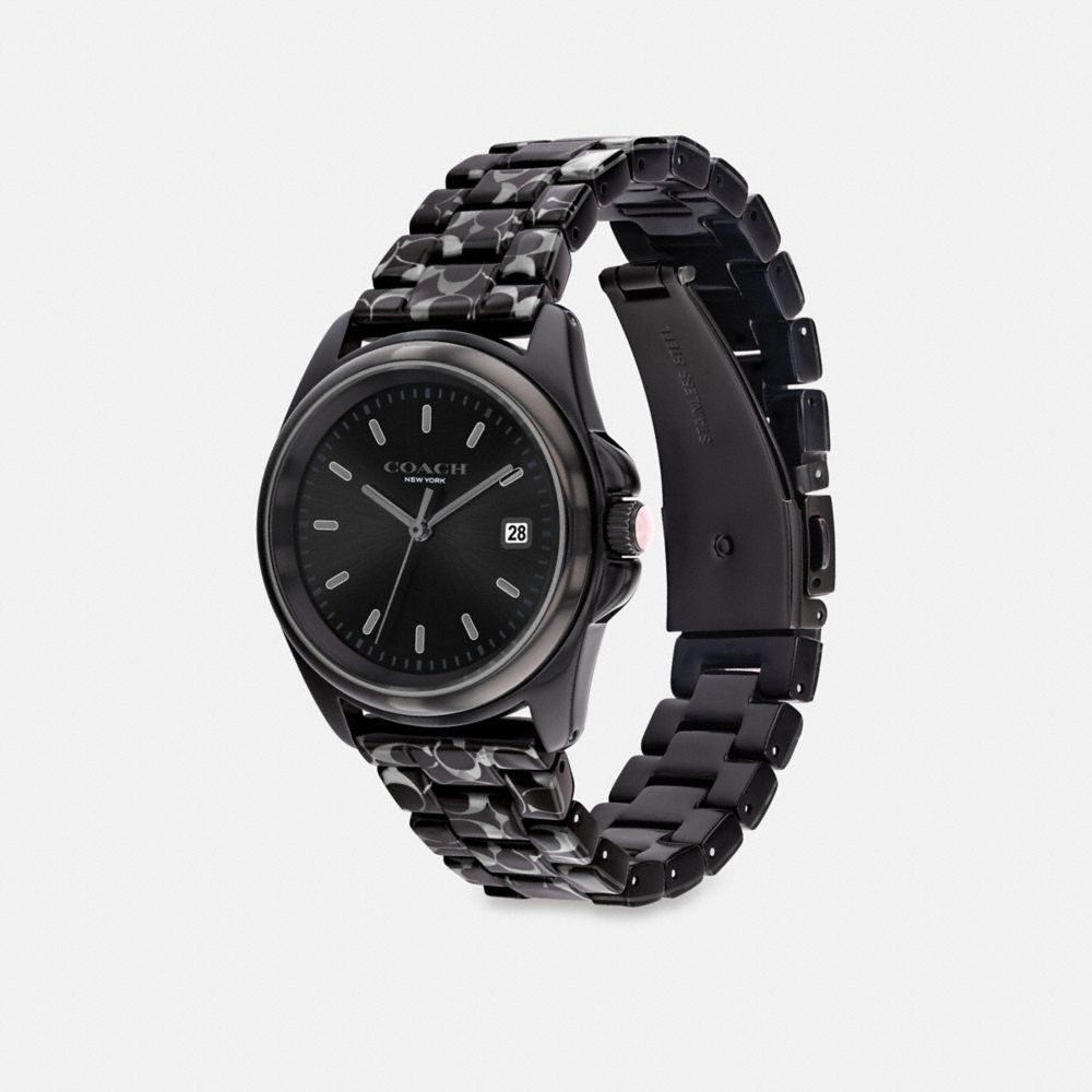 Coach Greyson Watch, 36 Mm Negras | COH866266