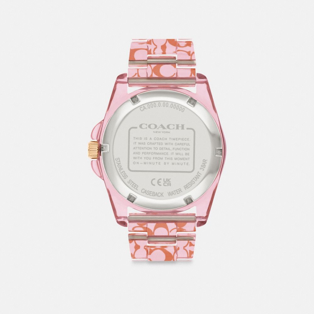 Coach Greyson Watch, 36 Mm Rosas | COH866293