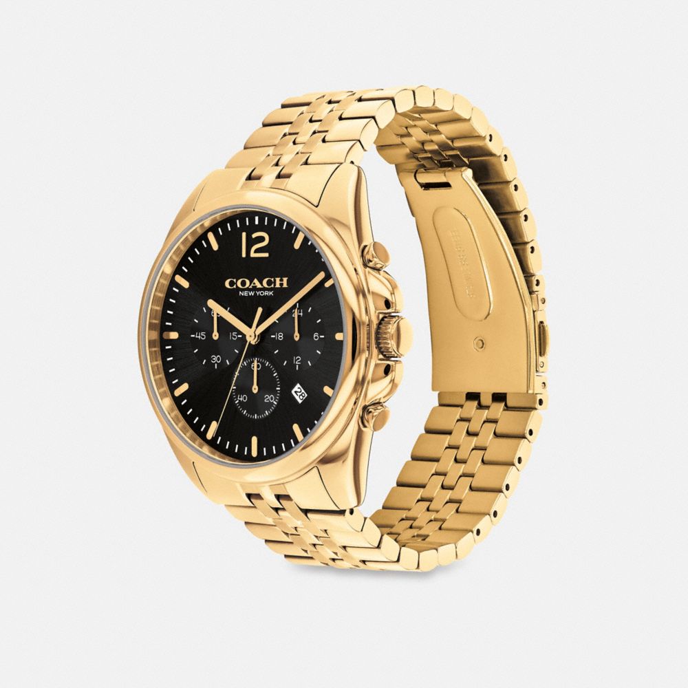 Coach Greyson Watch, 43 Mm Doradas | COH866981