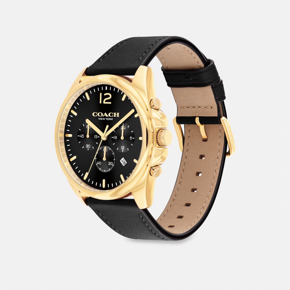 Coach Greyson Watch, 43 Mm Negras | COH866979