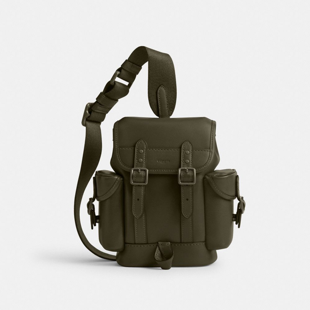 Coach Hitch Backpack 13 Verde | COH866493