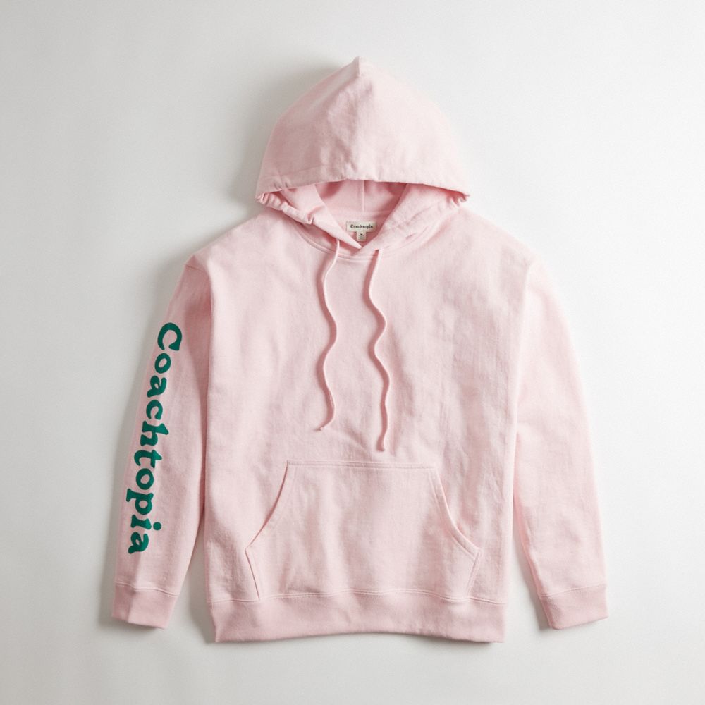 Coach Hoodie In 100% Recycled Cotton: 3 Clouds Rosas Multicolor | COH865959