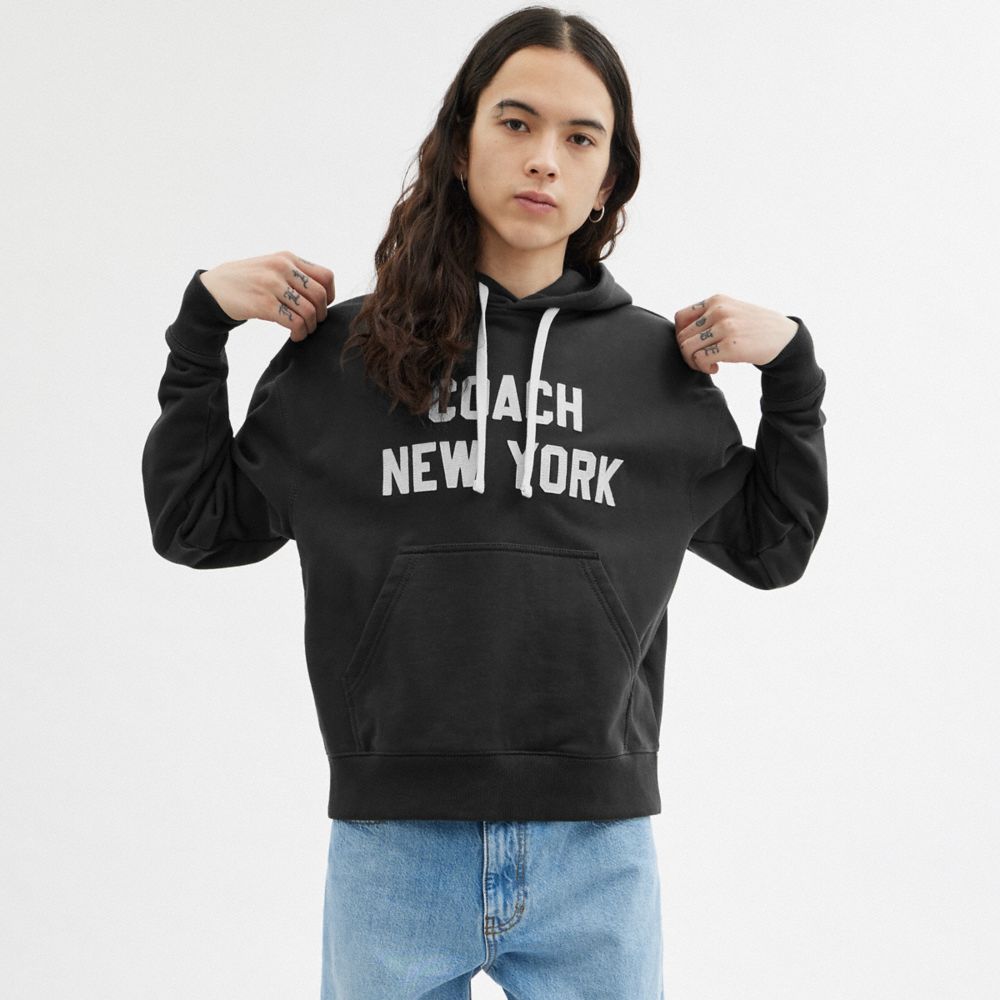 Coach Hoodie Sweatshirt Negras | COH866905