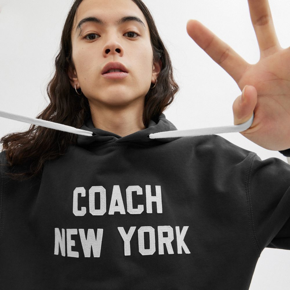 Coach Hoodie Sweatshirt Negras | COH866905