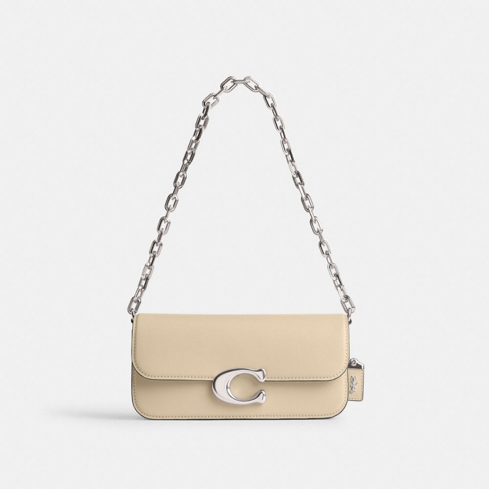 Coach Idol Bag 23 Plateadas Blancas | COH864809