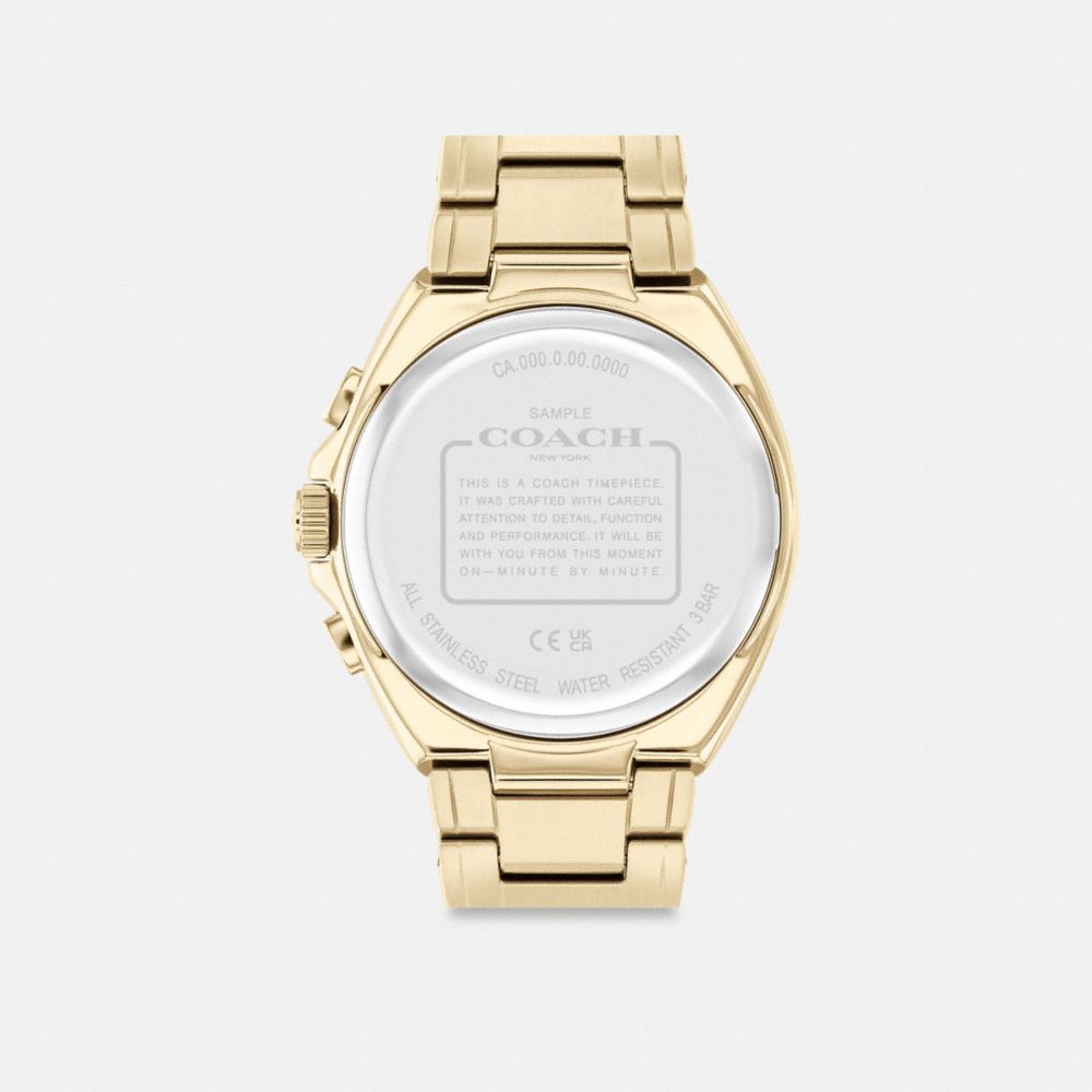 Coach Jackson Watch, 45 Mm Doradas | COH866988