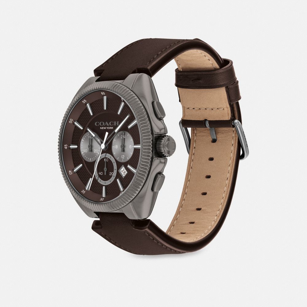 Coach Jackson Watch, 45 Mm Marrones | COH866985