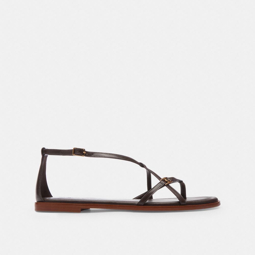 Coach Jenni Sandal Chocolate | COH865861