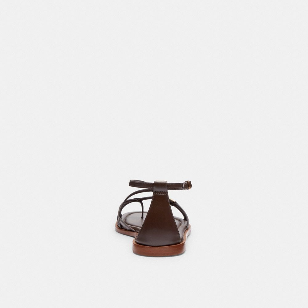 Coach Jenni Sandal Chocolate | COH865861