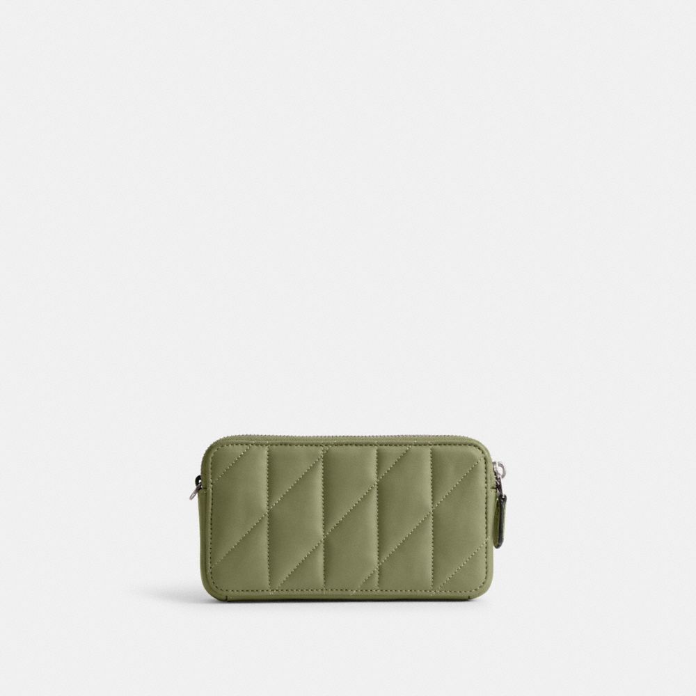 Coach Kira Crossbody Bag With Pillow Quilting Verde Menta | COH865618