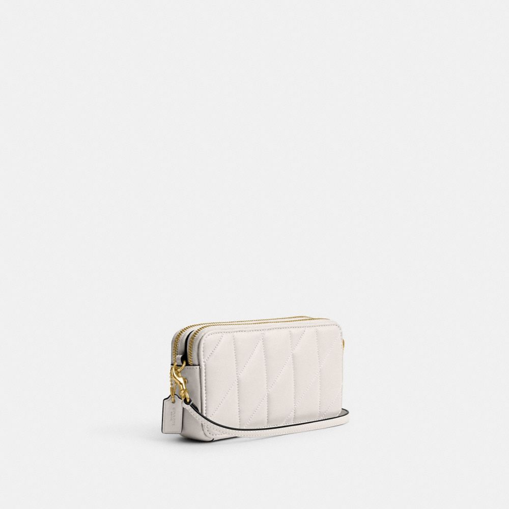 Coach Kira Crossbody Bag With Pillow Quilting Blancas | COH865638