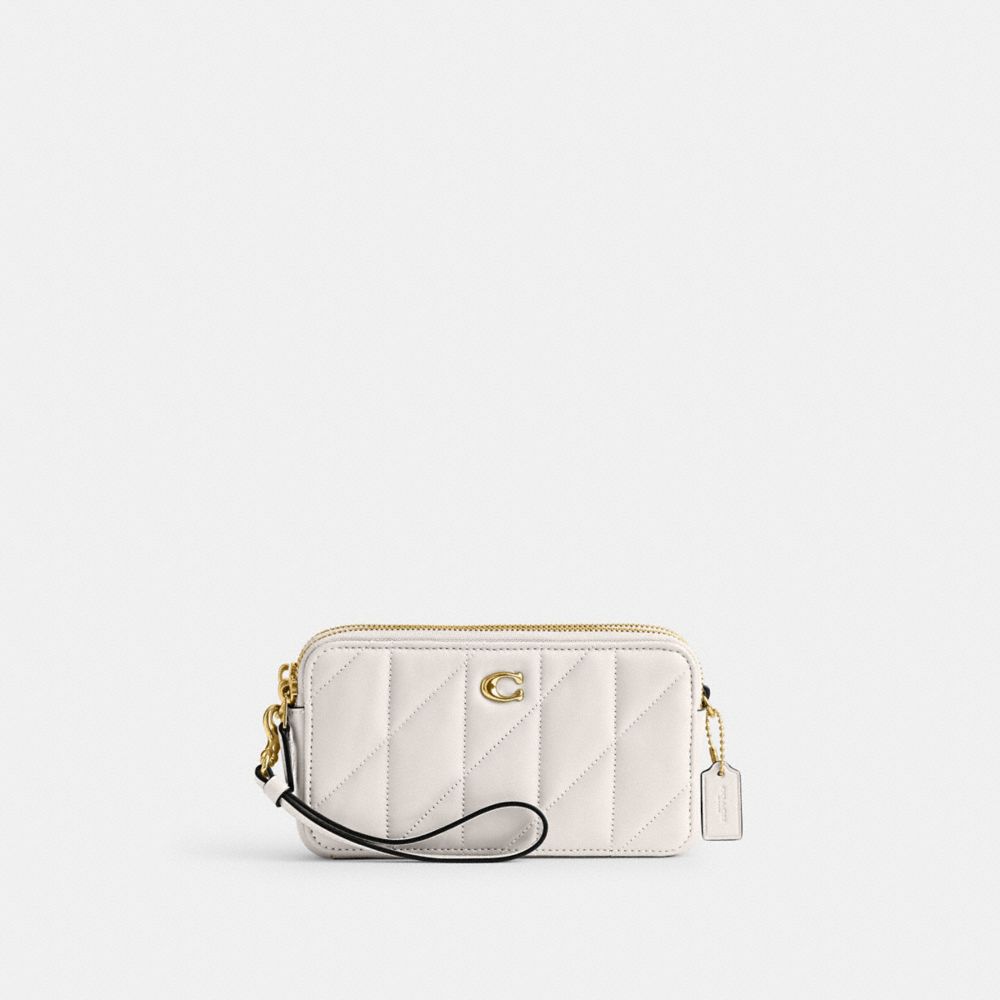 Coach Kira Crossbody Bag With Pillow Quilting Blancas | COH865638