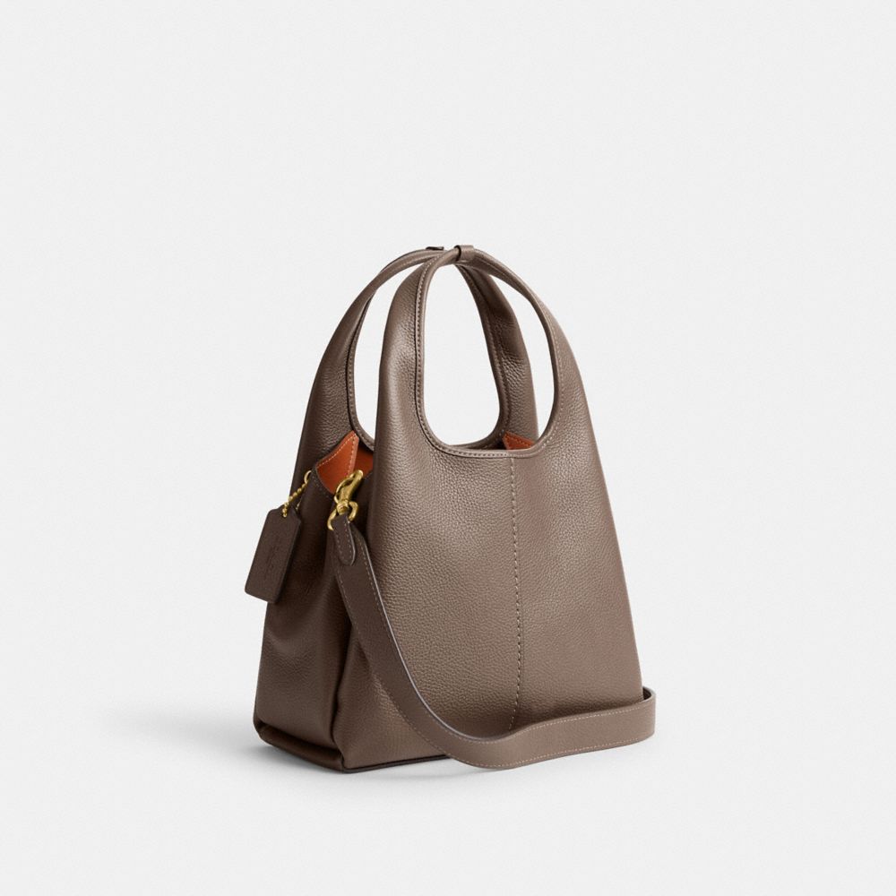 Coach Lana Shoulder Bag 23 Gris Oscuro | COH865142