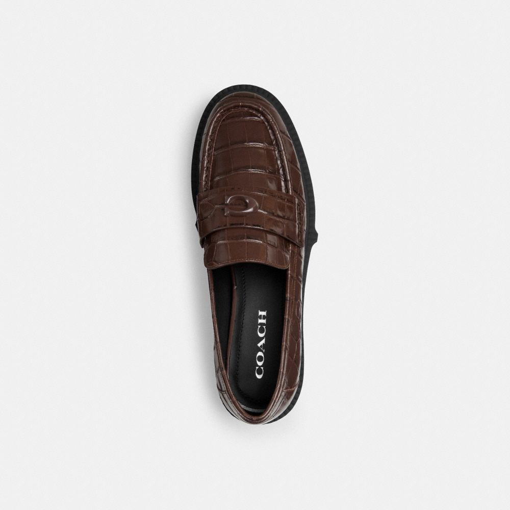 Coach Leah Loafer Chocolate | COH865800