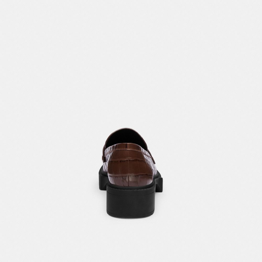 Coach Leah Loafer Chocolate | COH865800