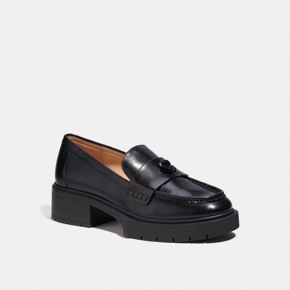 Coach Leah Loafer Negras | COH865798