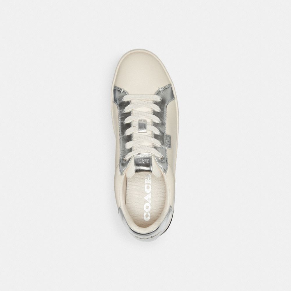 Coach Lowline Low Top Sneaker Plateadas | COH865827