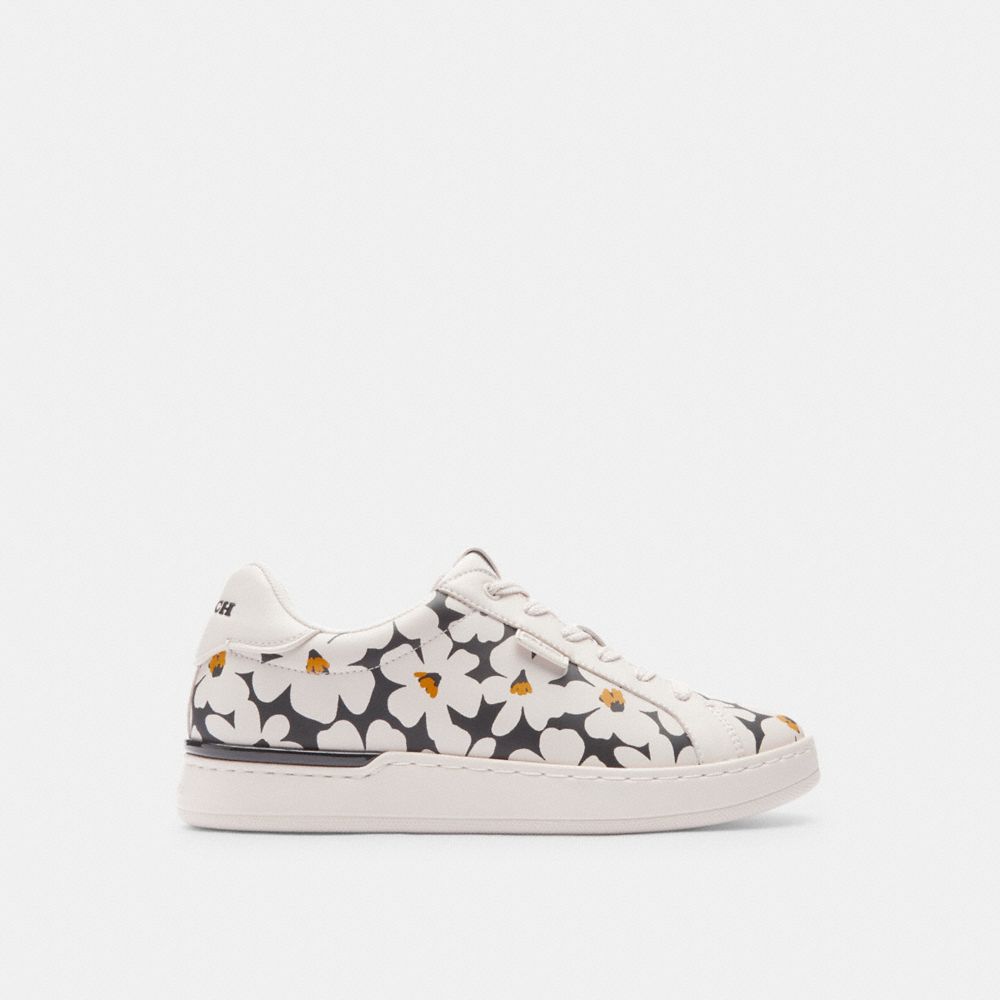 Coach Lowline Low Top Sneaker With Floral Print Multicolor | COH865834