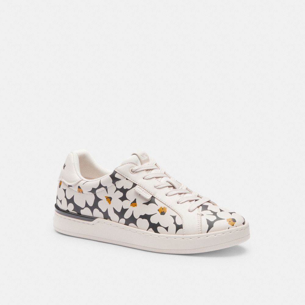 Coach Lowline Low Top Sneaker With Floral Print Multicolor | COH865834