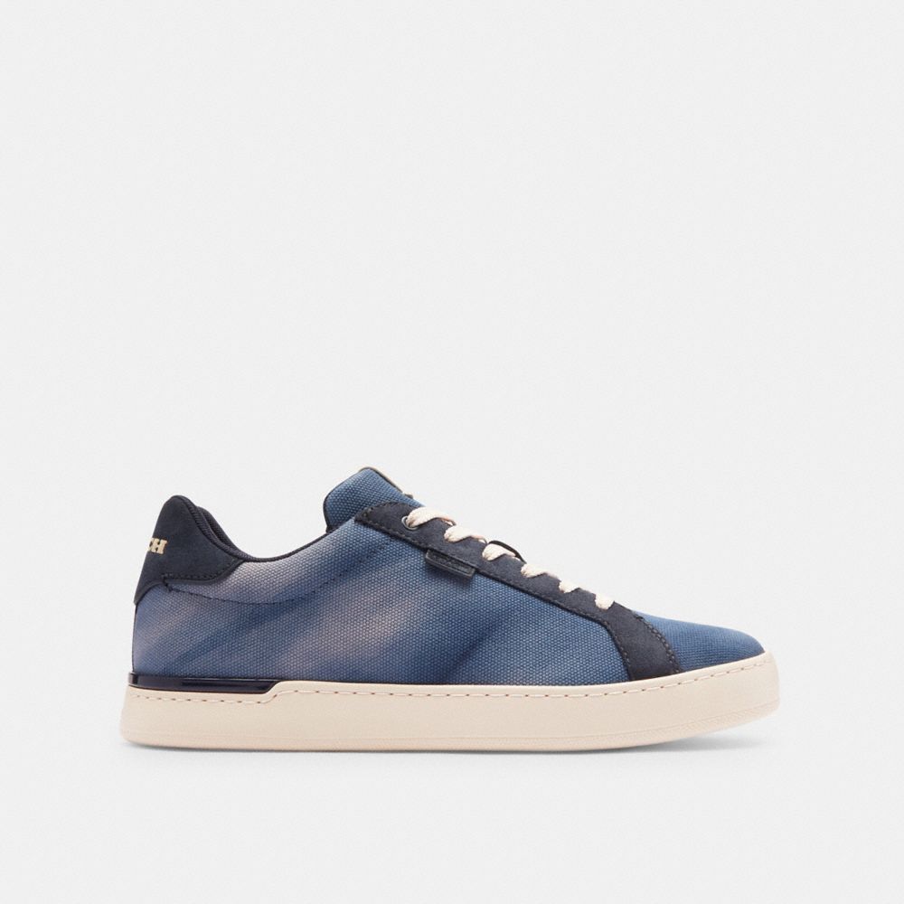 Coach Lowline Low Top Sneaker With Tie Dye Azul Marino | COH866819