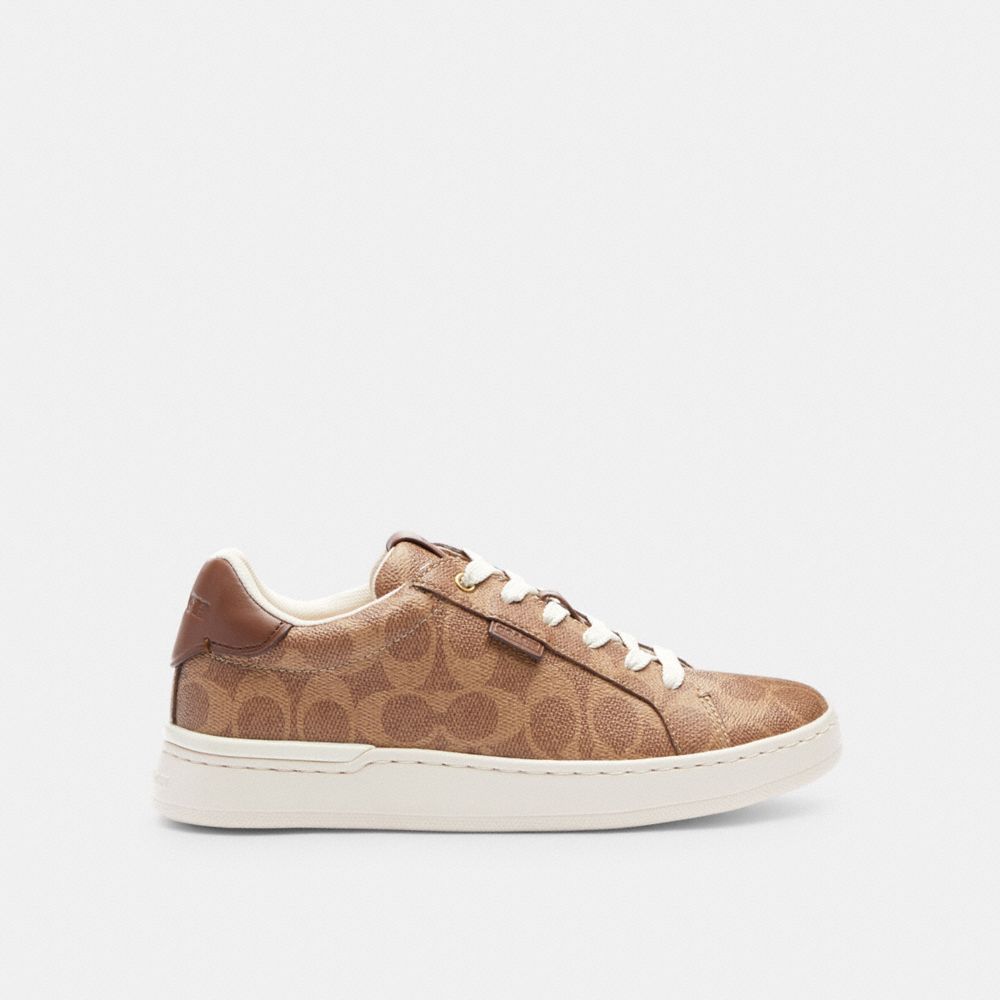 Coach Lowline Luxe Low Top Sneaker Marrones | COH865830