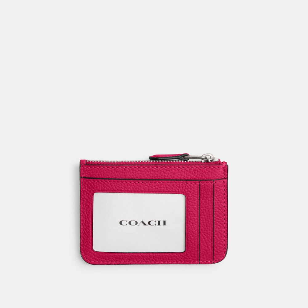 Coach Mini Skinny Id Case Plateadas | COH865565