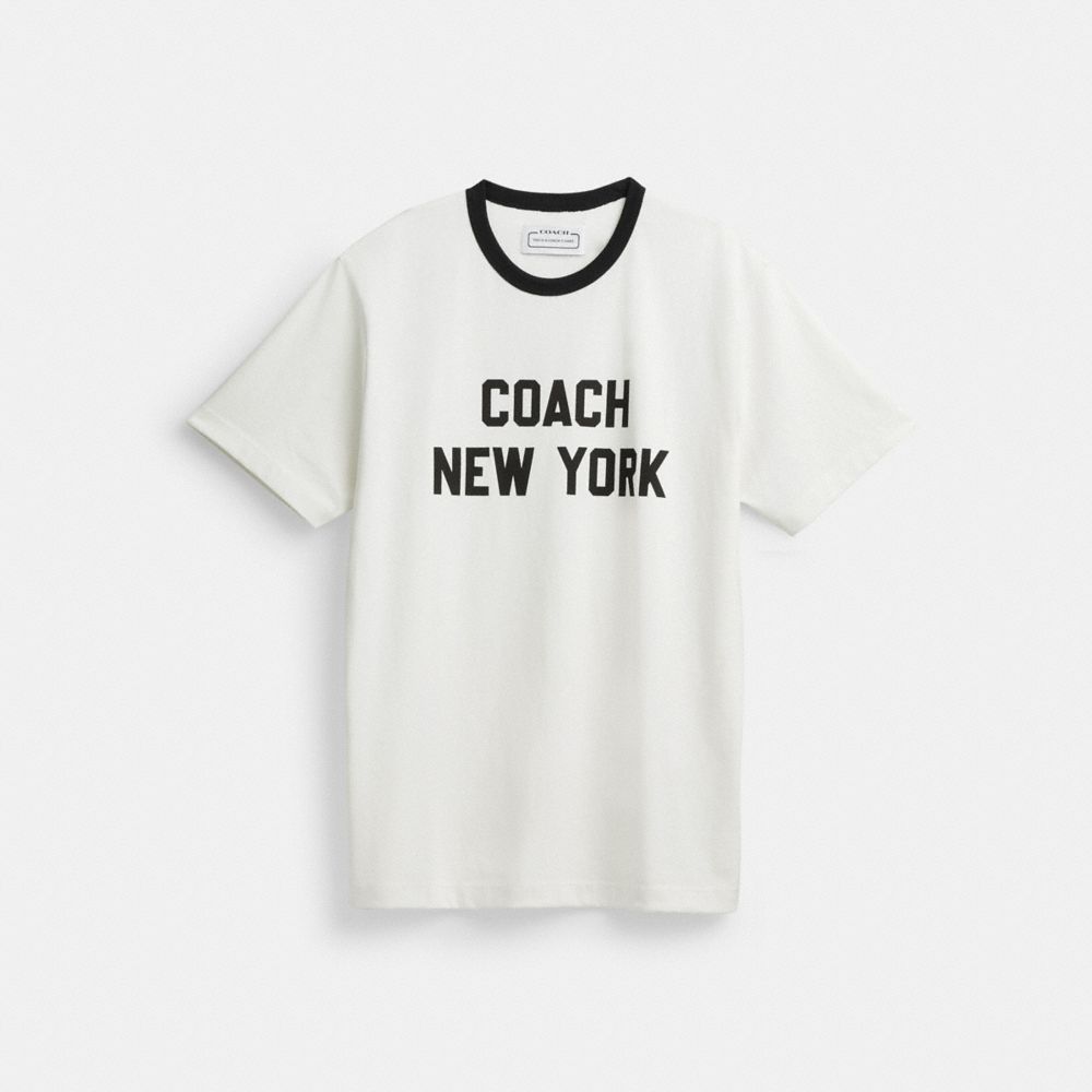 Coach New York T Shirt Blancas | COH865976