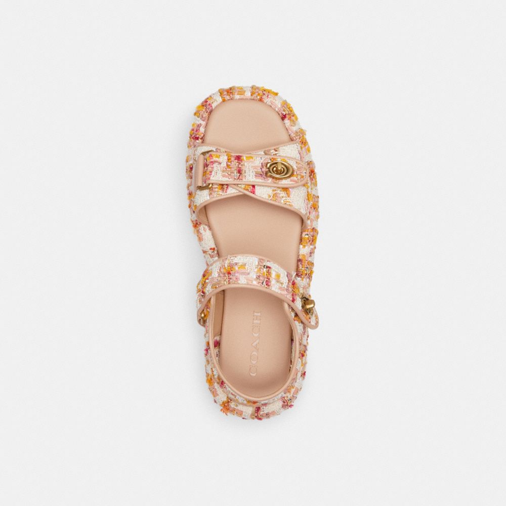 Coach Peyton Sandal Beige | COH865896