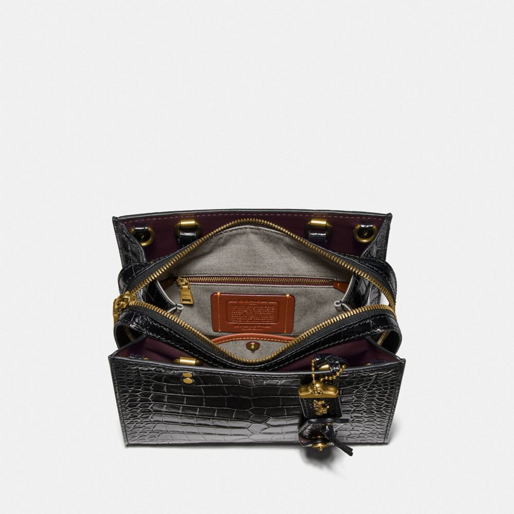 Coach Rogue Bag 25 In Alligator Negras | COH864864