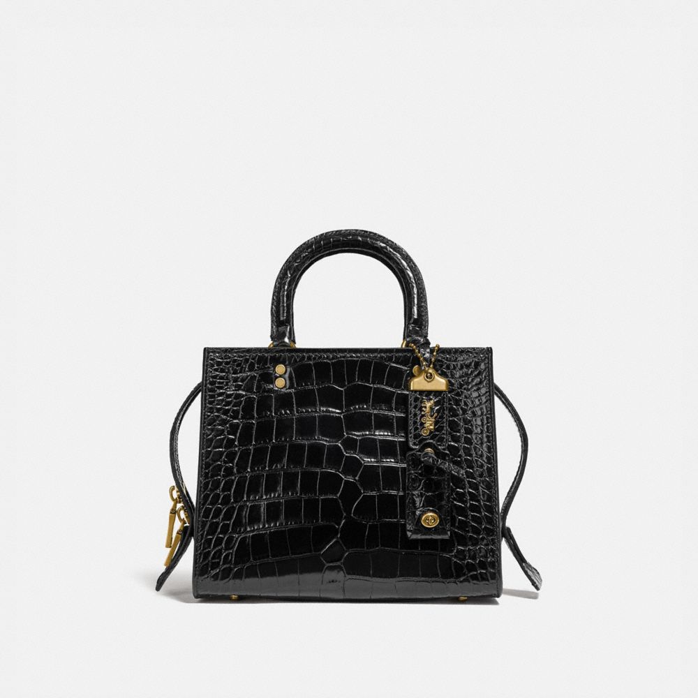 Coach Rogue Bag 25 In Alligator Negras | COH864864