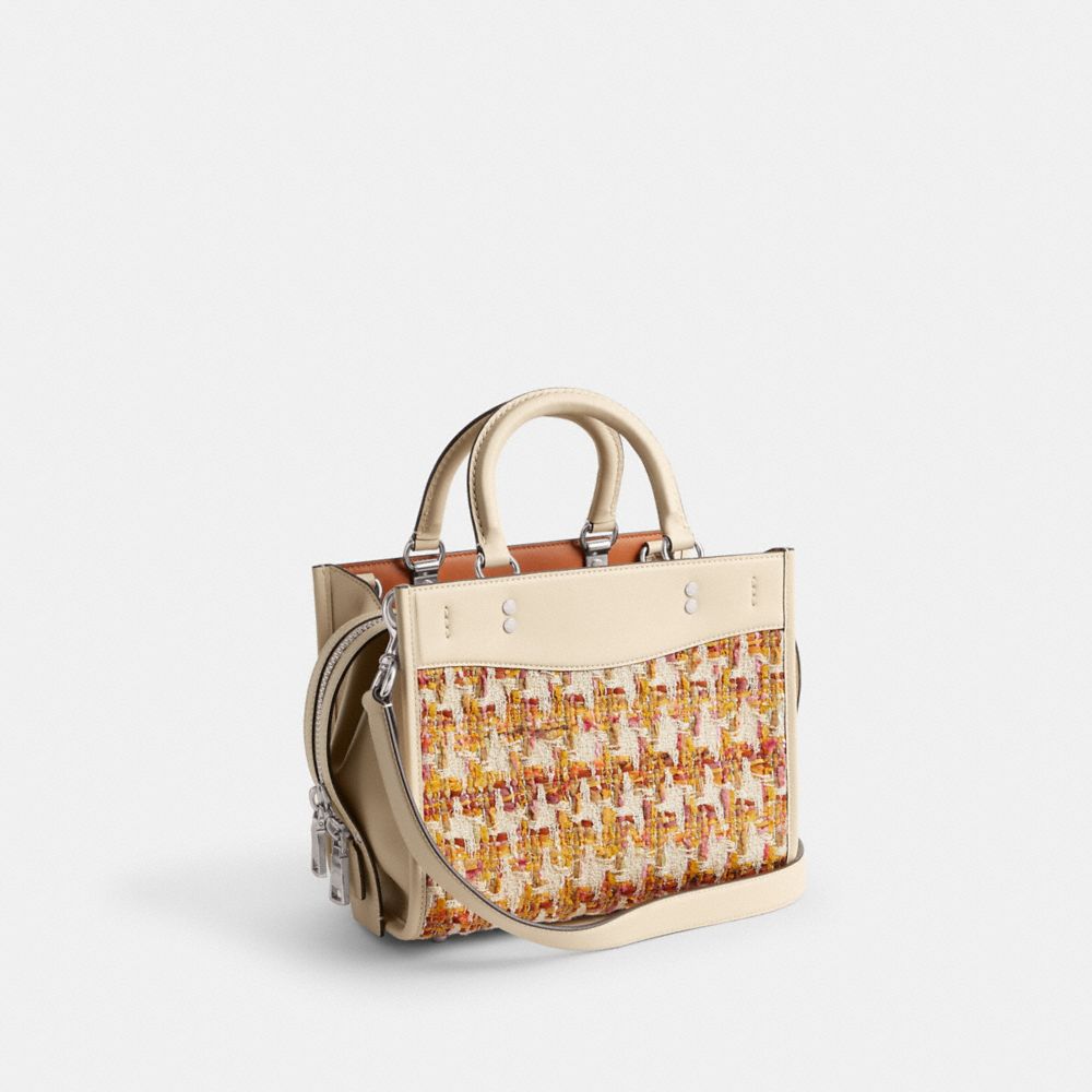 Coach Rogue Bag 25 In Tweed Plateadas Multicolor | COH864966