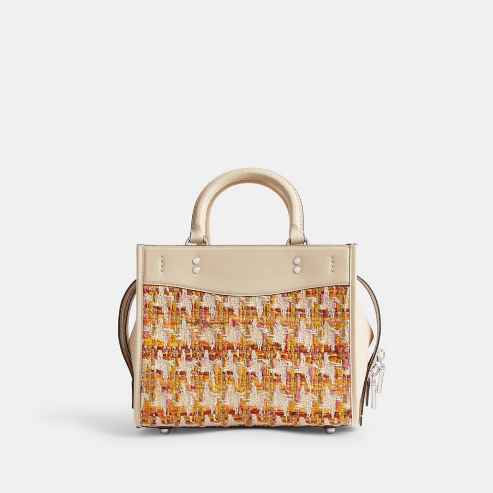 Coach Rogue Bag 25 In Tweed Plateadas Multicolor | COH865177