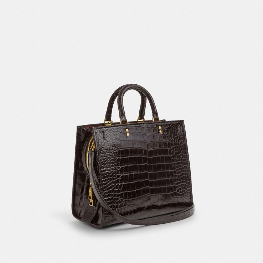 Coach Rogue Bag In Alligator Burdeos | COH865134