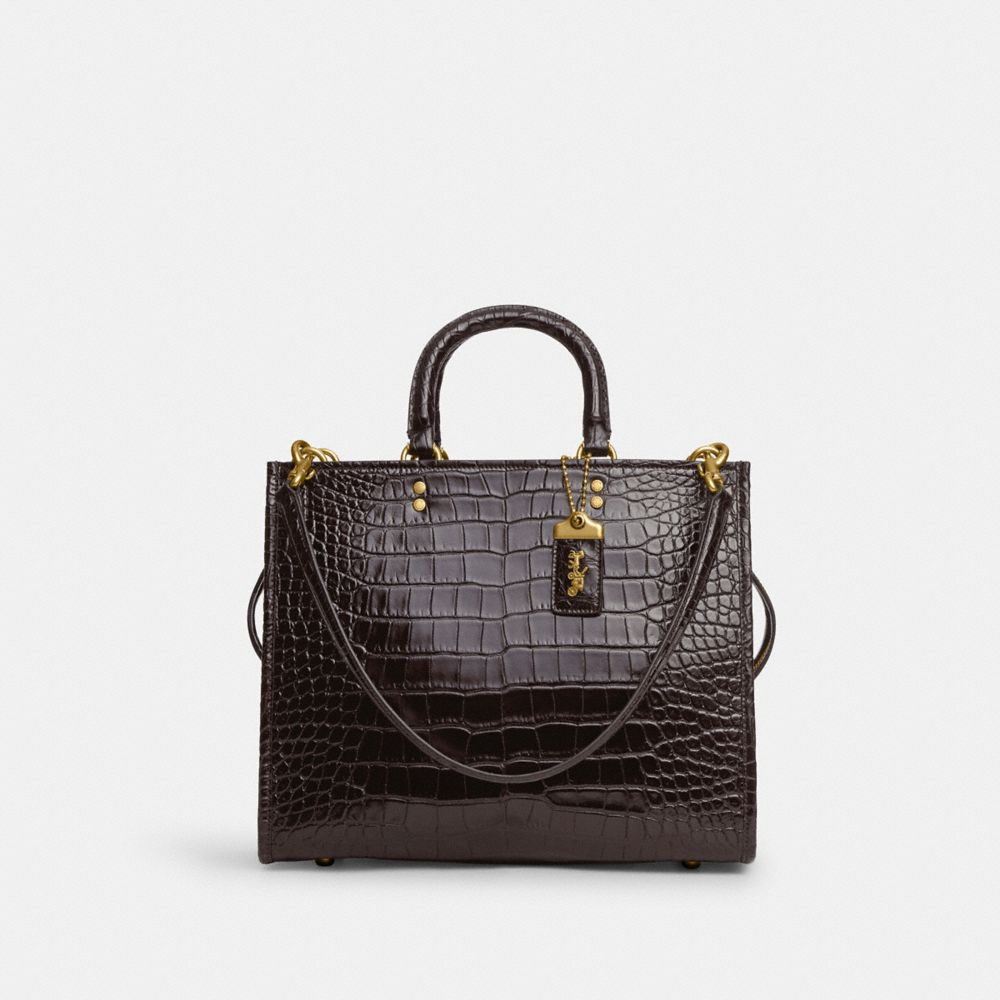 Coach Rogue Bag In Alligator Burdeos | COH865134