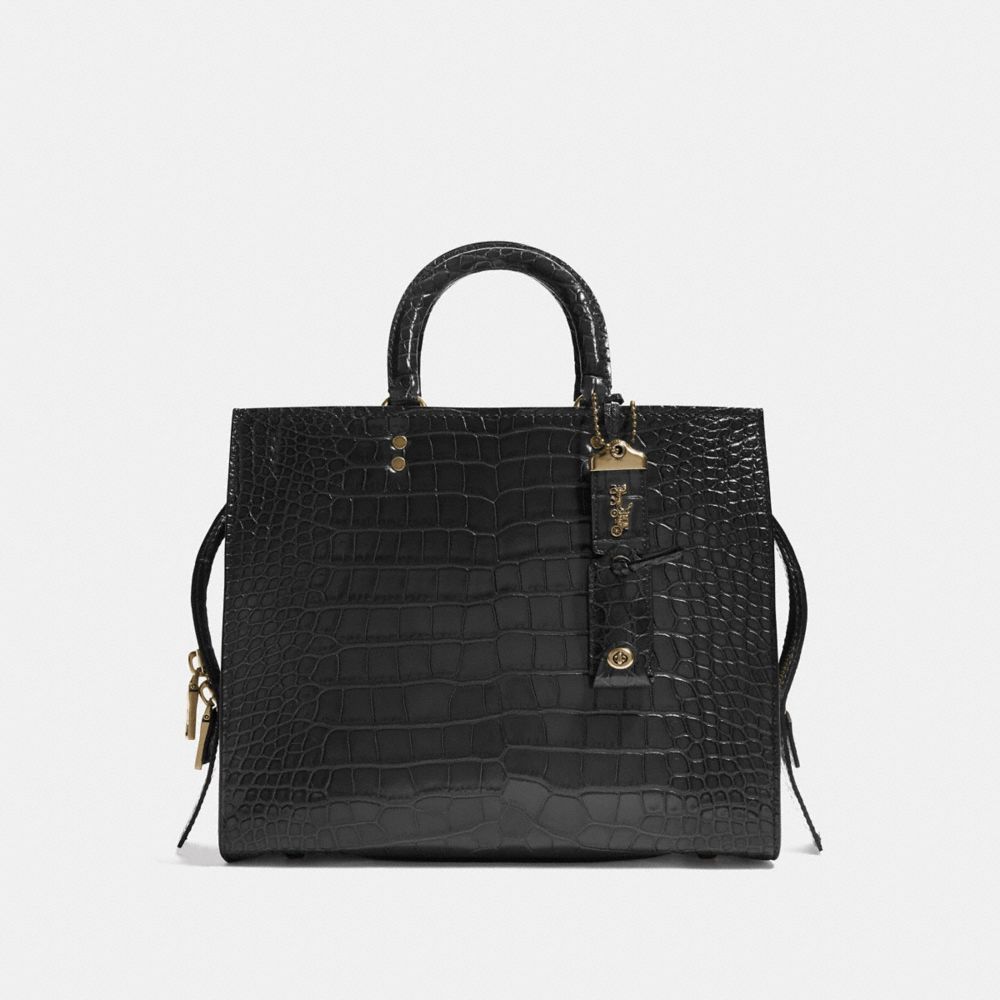 Coach Rogue Bag In Alligator Negras | COH864885