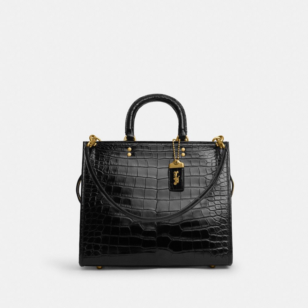 Coach Rogue Bag In Alligator Negras | COH865162