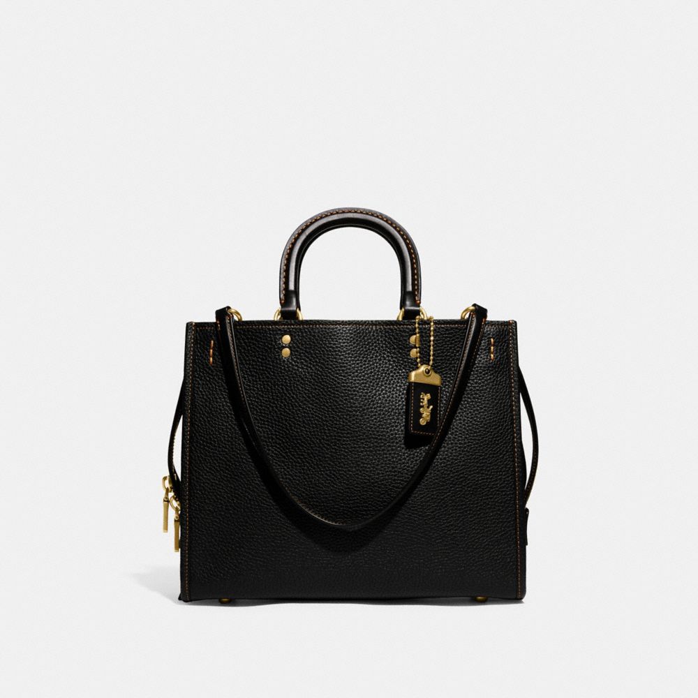 Coach Rogue Bag In Regenerative Leather Negras | COH864932