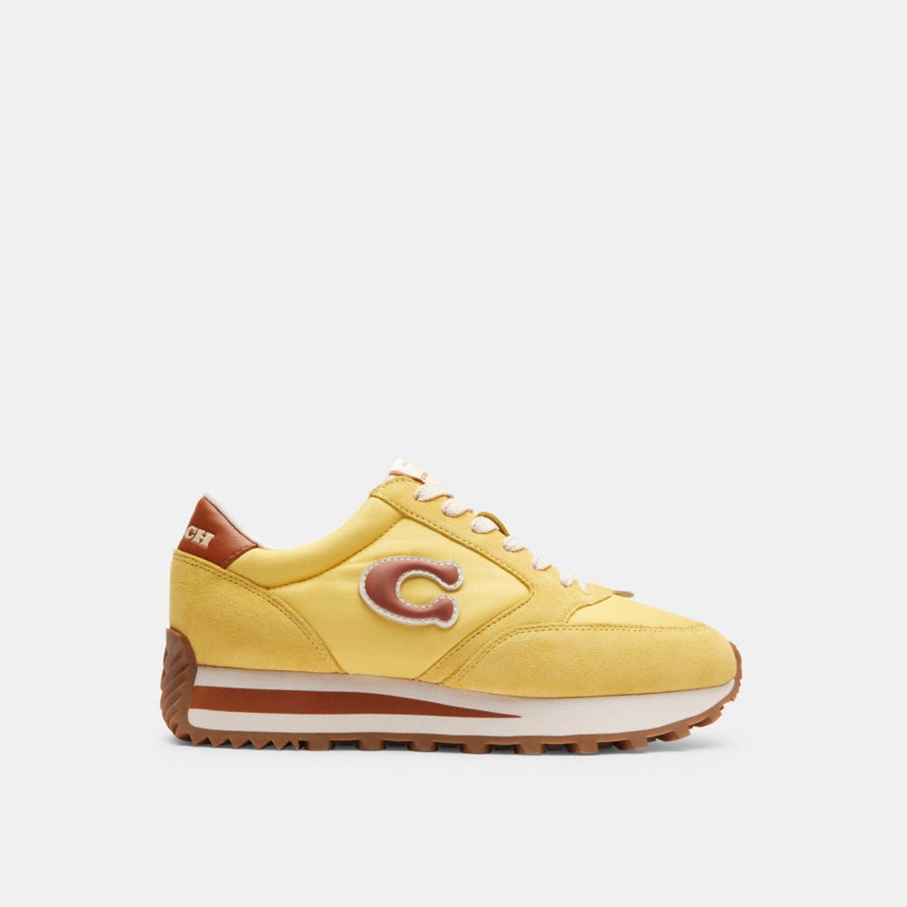 Coach Runner Sneaker Amarillo | COH865812