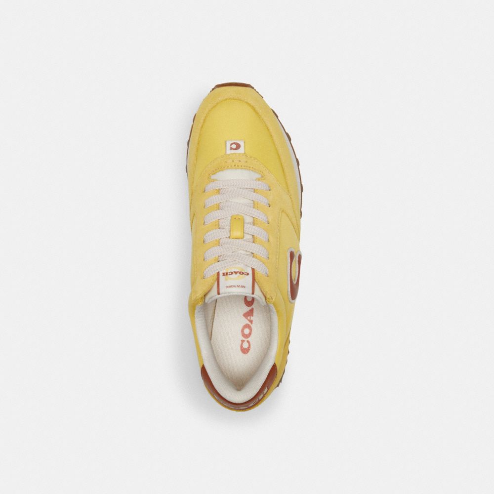 Coach Runner Sneaker Amarillo | COH865812