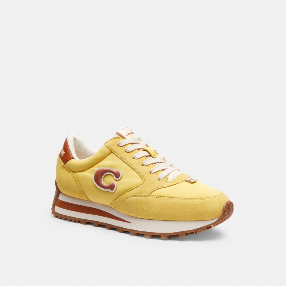 Coach Runner Sneaker Amarillo | COH865812