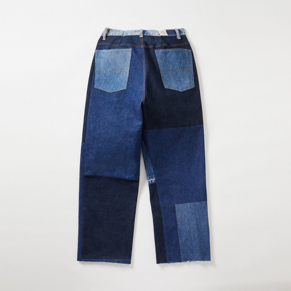 Coach Skater Jeans In Repurposed Denim Azules | COH866021