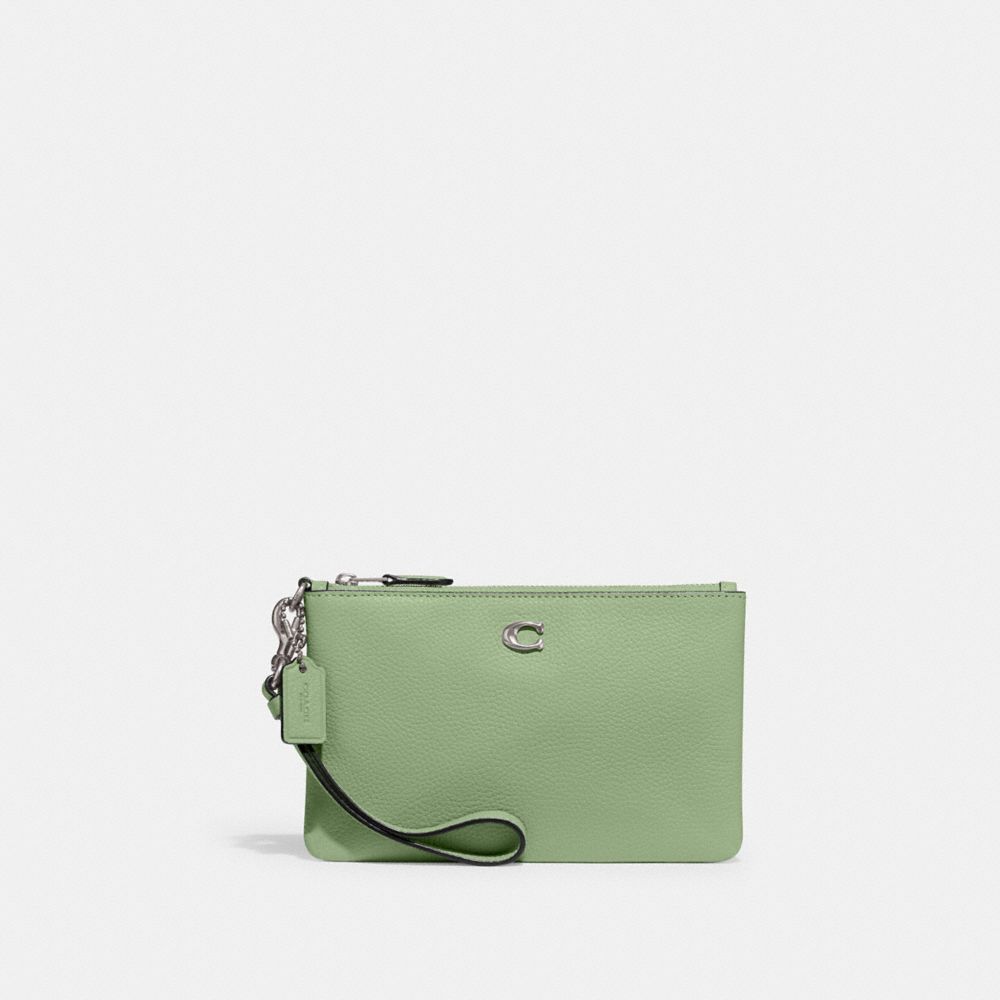 Coach Small Wristlet Plateadas | COH865626