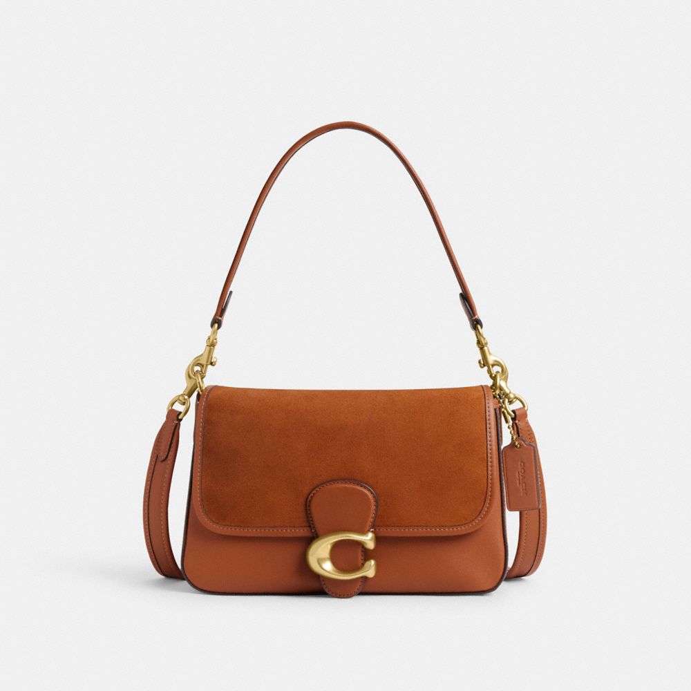 Coach Soft Tabby Shoulder Bag Marrones | COH864941