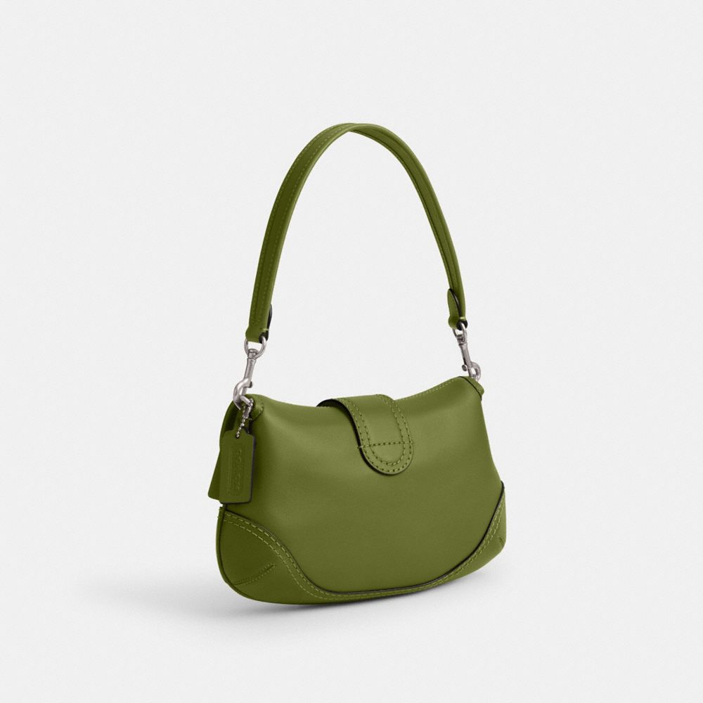 Coach Soho Bag In Regenerative Leather Plateadas Verde Claro | COH864732