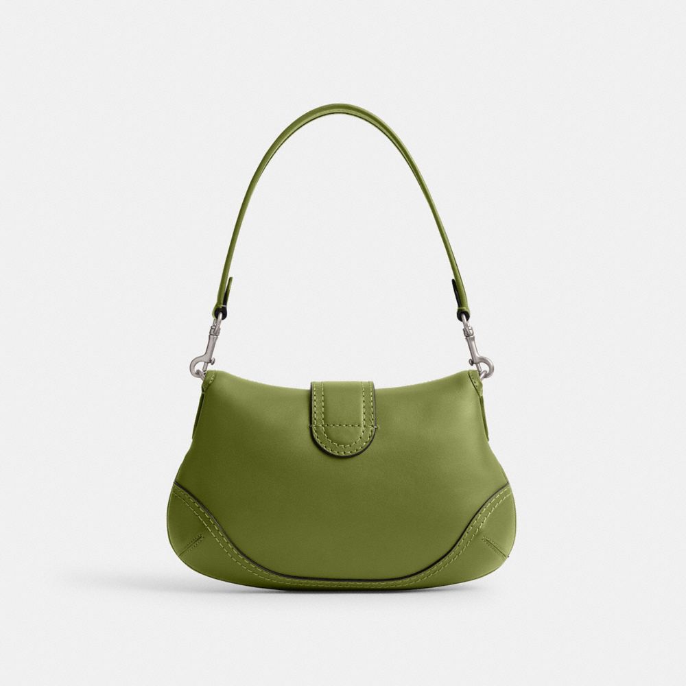 Coach Soho Bag In Regenerative Leather Plateadas Verde Claro | COH864732