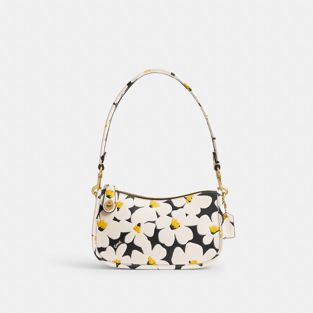 Coach Swinger Bag 20 With Floral Print Multicolor | COH864964